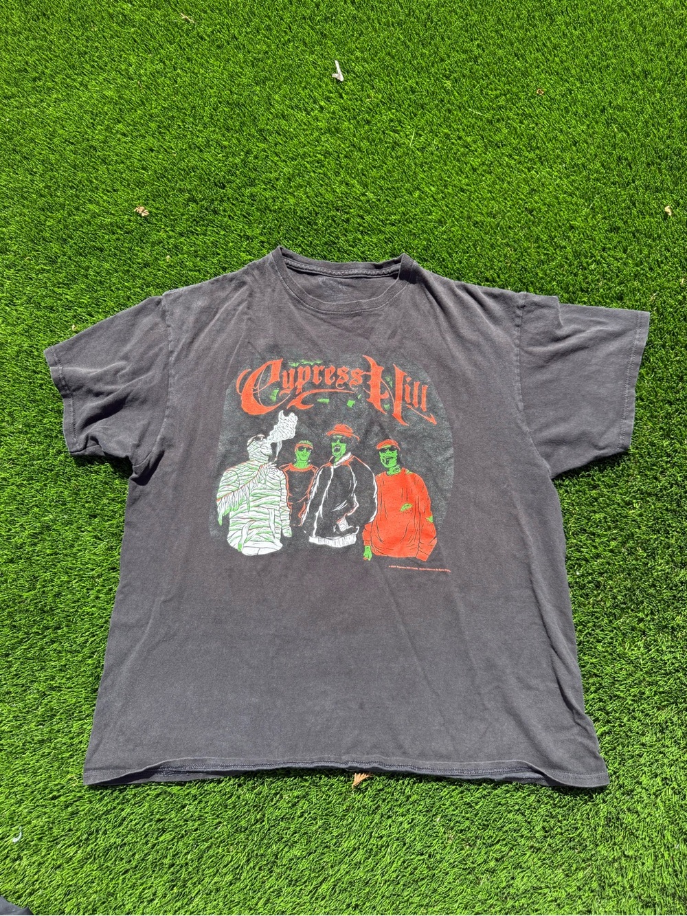 Cypress Hill zombie Graphic Tee - Black